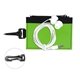 Promotional Mobile Tech Earbud Kit in Travel ID Wallet Components inserted into Zipper Pouch ID Wallet