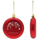 Promotional Shatter Resistant Flat Round Ornament