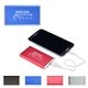 Promotional Ultra - Slim Power Bank Charger - UL Certified