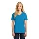 Promotional Port Company(R) Ladies 5.4- oz 100 Cotton V - Neck T - Shirt - COLORS