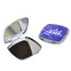 Promotional Square Metal Compact Mirror - Full Color