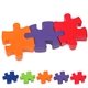 Promotional 3- Piece Connecting Puzzle Set - Stress Relievers