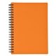 Promotional 5 X 7 Rubbery Spiral Notebook