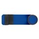 aerial view a blue with black accents auto vent phone holder, image 1 of 3