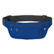 aerial view a royal blue running belt fanny pack, image 1 of 2