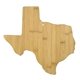 Promotional Texas - Shaped Bamboo Cutting Board