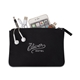 Promotional Avery Cotton Zippered Pouch - Black