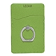Promotional Tuscany(TM) Card Holder w / Metal Ring Phone Stand