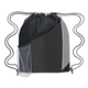 aerial view a black with black and gray trim tri - color sports pack 13 x 17.75 - polyester, image 1 of 2