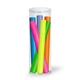 Promotional Broadline Fluorescent Highlighters - 6 Pack Tube Set / FCD - Full Color Decal on Tube