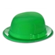 Promotional Green Plastic Derby Hat
