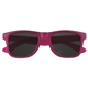 aerial view a frost changing to pink color changing malibu sunglasses, image 1 of 7
