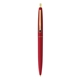 aerial view a red barrel & red cap gold trim pens, image 1 of 7