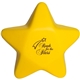 Promotional Slow Return Foam Star Squeezies Stress Reliever