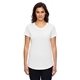 Anvil Ladies Triblend T - Shirt - WHITE