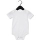 Promotional Bella + Canvas Infant Jersey Short - Sleeve One - Piece - 100b - WHITE