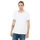 Promotional Bella + Canvas Mens Jersey Raw Neck T - Shirt - 3014 - WHITE