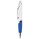 aerial view a blue pms662 cynthia click ballpoint pen, image 1 of 3