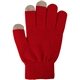 aerial view a red touch screen gloves, full color digital, image 1 of 2