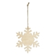 Promotional Wood Ornament - Snowflake
