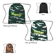 Promotional Reflective Camo Drawstring Sports Pack