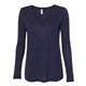Promotional Bella + Canvas - Womens Flowy Long Sleeve Tee - 8855 - COLORS