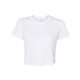 Promotional Bella + Canvas - Womens Flowy Cropped Tee - 8882 - WHITE