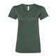 Promotional American Apparel - Womens Poly - Cotton Short Sleeve T - Shirt - COLORS