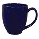 Promotional Solid - Color Bistro Ceramic Mug 16 oz. Cobalt
