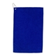 Promotional The Iron 300 GSM Heavy Duty Microfiber Golf Towel with Metal Grommet and Clip 12x18