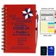 Promotional Allegheny Stylish Spiral Sticky Notes, Flags and Pen Notebook