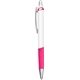 Promotional Galaxy Retractable Ball Point Pen With Rubber Grip
