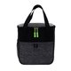 Promotional X Line Lunch Cooler with Colorful Zipper Pulls