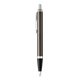 Promotional Parker IM Retractable Ballpoint Pen, Dark Espresso w / Chrome Trim, Medium Point, Black Ink