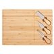 Promotional Astor Bamboo Cheese Board Knife Set
