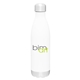 Glossy White aerial view a glossy white h2go force 26 oz vacuum insulated stainless steel thermal bottle - glossy white, image 1 of 4