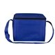 aerial view a royal blue 8 w x 6 d x 6 h - cool - it non - woven insulated cooler bag, image 1 of 11