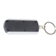 aerial view a trans black voyager slim keyholder keylight with bright white led light, image 1 of 2