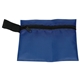 aerial view a blue sanitime plus 9 piece hand sanitizer healthy living pack in zipper kit components inserted into zipper kit, image 1 of 2