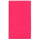 a pink standard vinyl monthly pocket planner