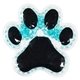 Promotional Puppy Paw Aqua Pearls Hot / Cold Pack