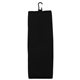 a black carmel towel company fairway trifold golf towel - all