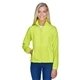 aerial view a safety yellow harriton ladies full - zip fleece - all, image 1 of 7