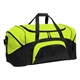 a safety yellow/black port authority(r) - standard colorblock sport duffel