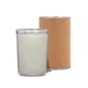 Promotional 8 oz Scented Tumbler Candle in a Cardboard Gift Tube w / Metal Lid