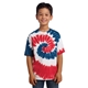 aerial view a usa rainbow port company(r) youth tie - dye tee, image 1 of 5