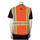 Promotional Two - Tone 11 Pocket Tech - Ready Mesh Surveyors Vest