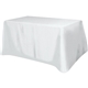 Promotional Supreme Polyester, All Over Full Color Table Cover, Flat 4 sided, 6 foot