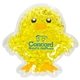 aerial view a yellow chick hot / cold pack, image 1 of 2