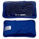 aerial view a royal blue plush mini hot / cold pack, image 1 of 2